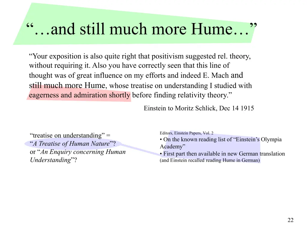 and still much more hume