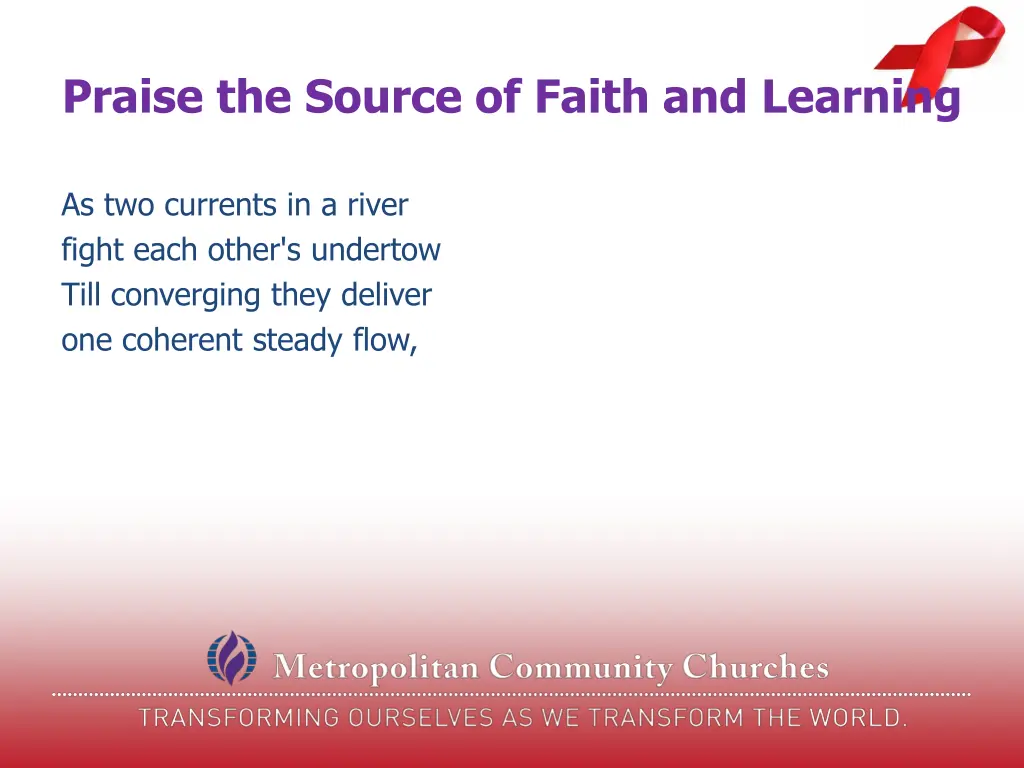 praise the source of faith and learning 5