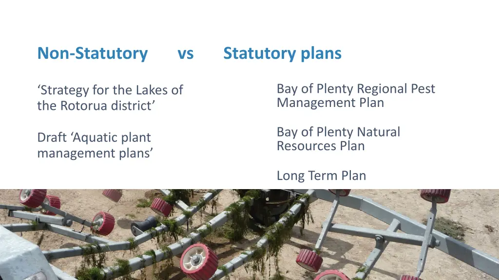 non statutory vs statutory plans