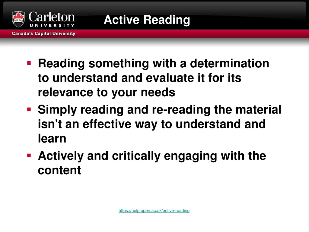 active reading