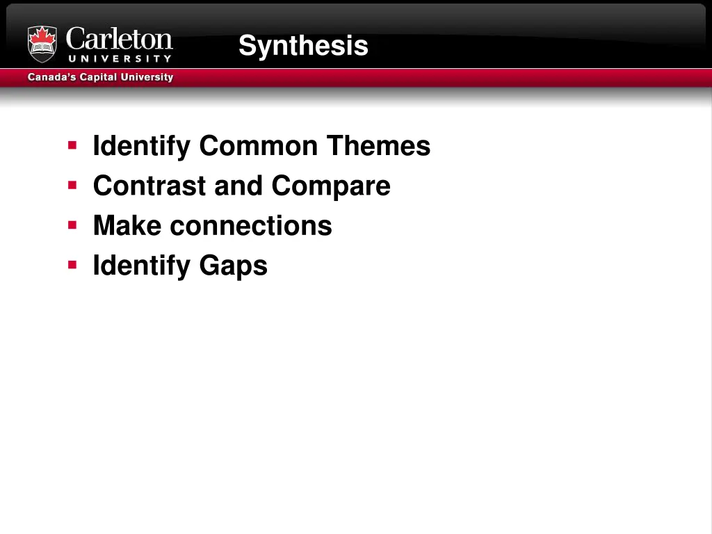 synthesis 1