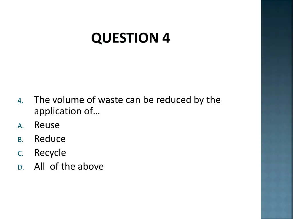 question 4