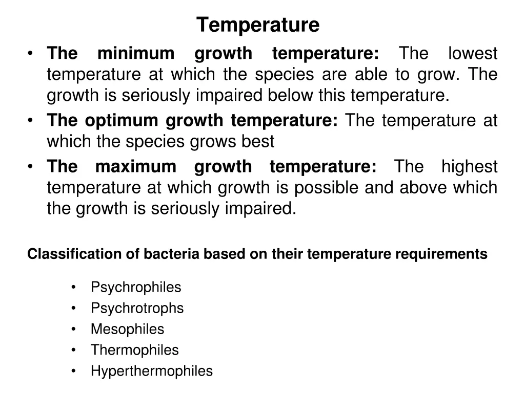 temperature