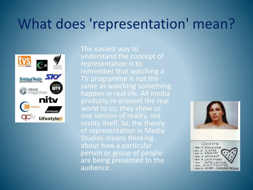 what does representation mean