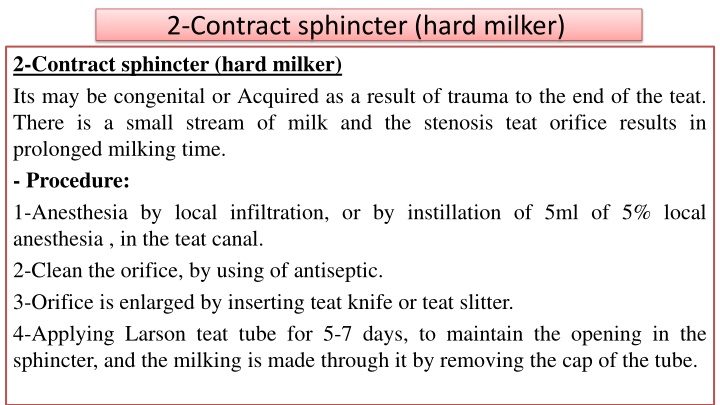 2 contract sphincter hard milker