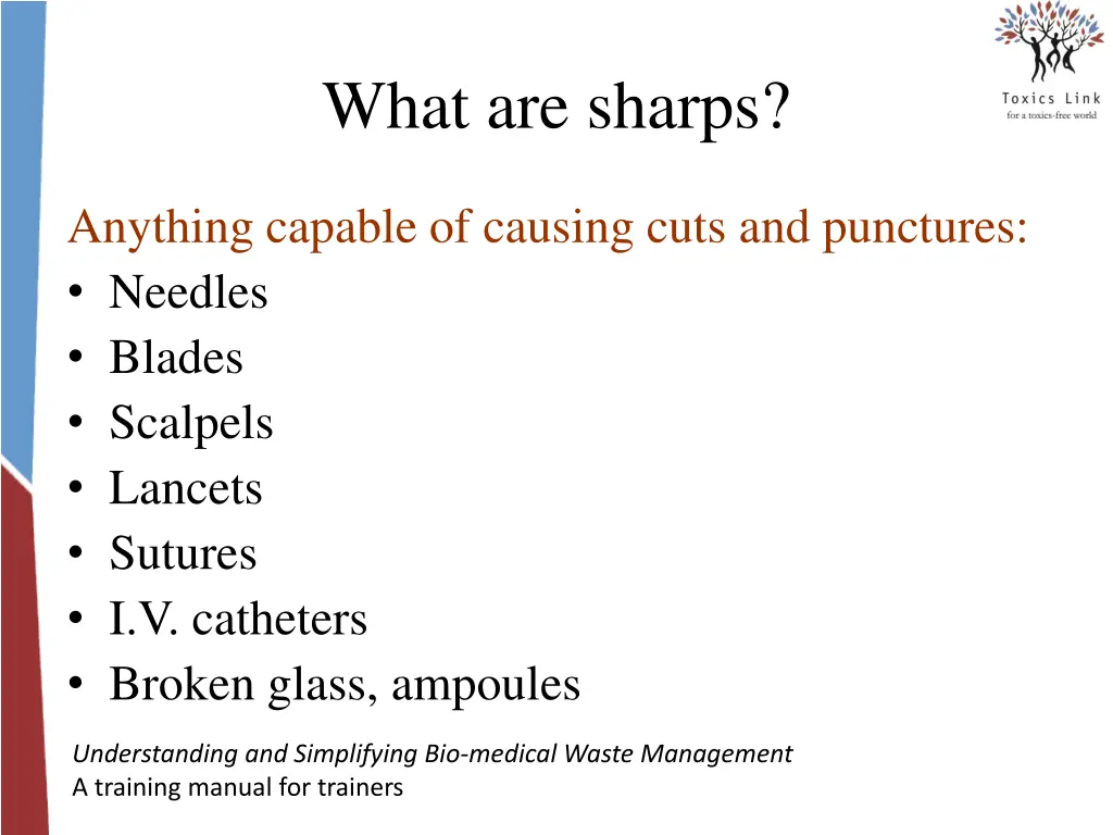 what are sharps