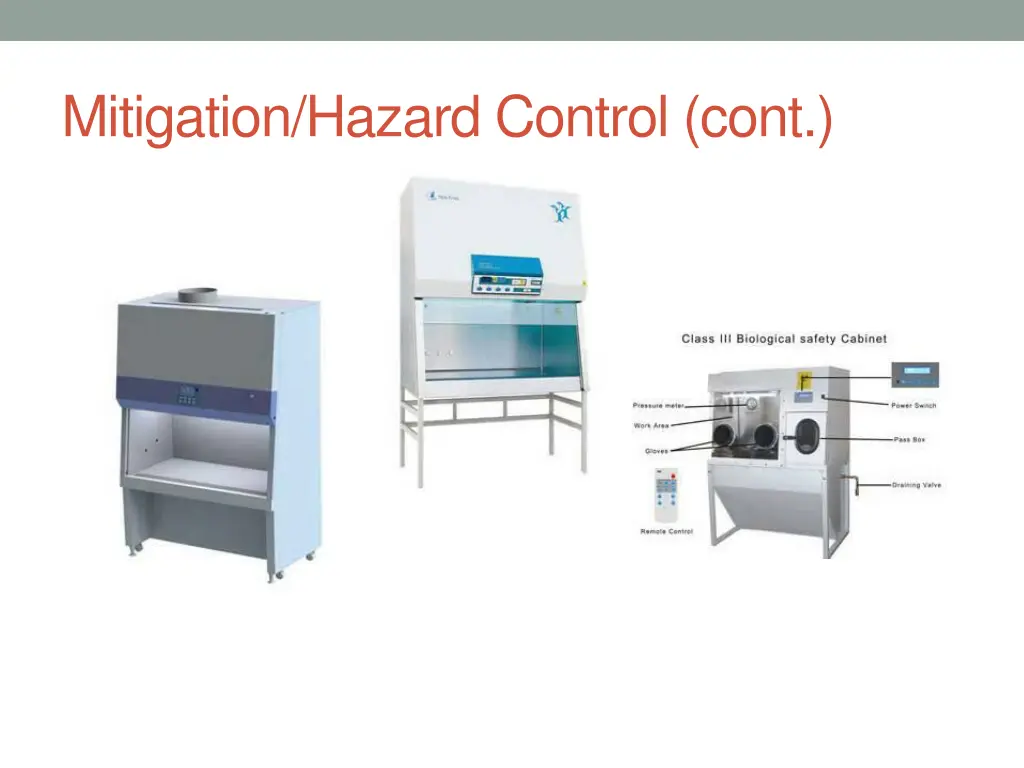 mitigation hazard control cont 5