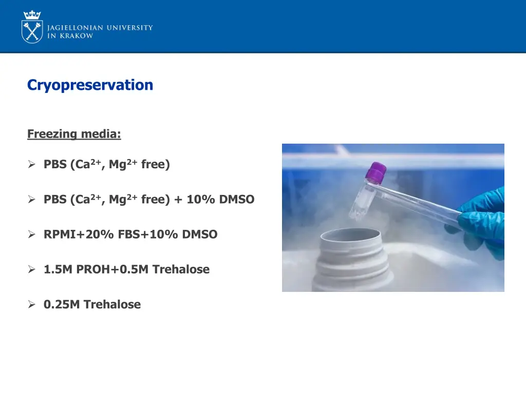 cryopreservation