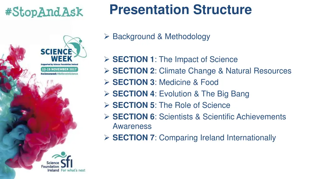 presentation structure