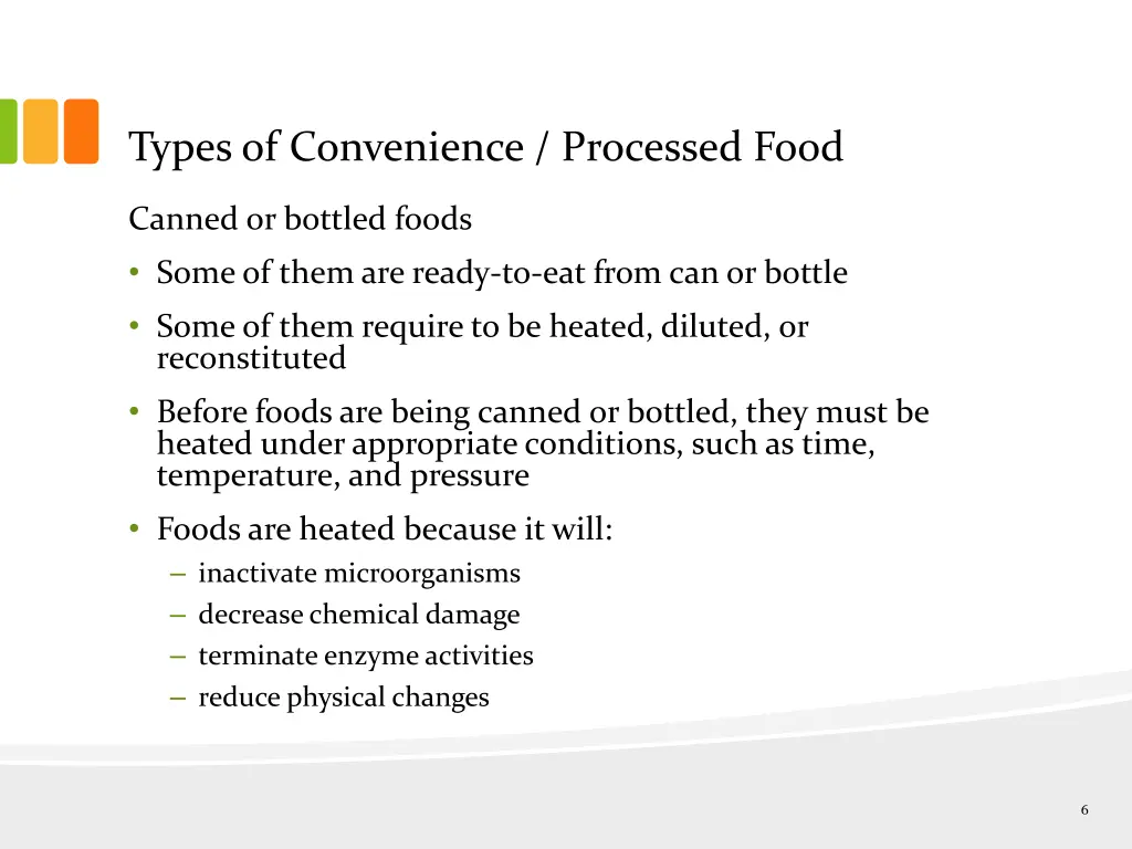 types of convenience processed food 3