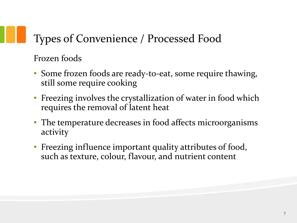 types of convenience processed food 4