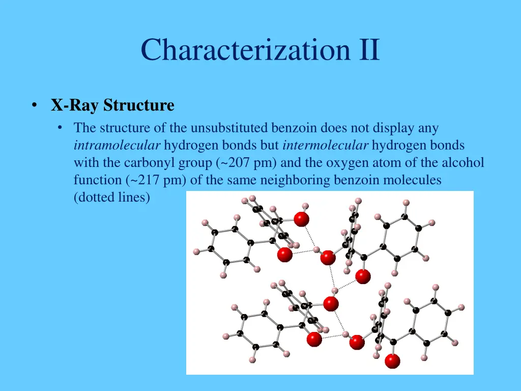 characterization ii