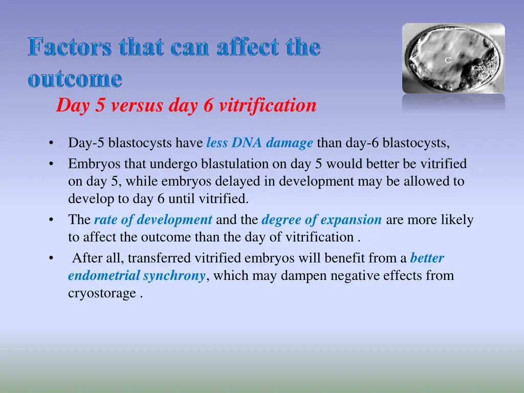 day 5 versus day 6 vitrification 1