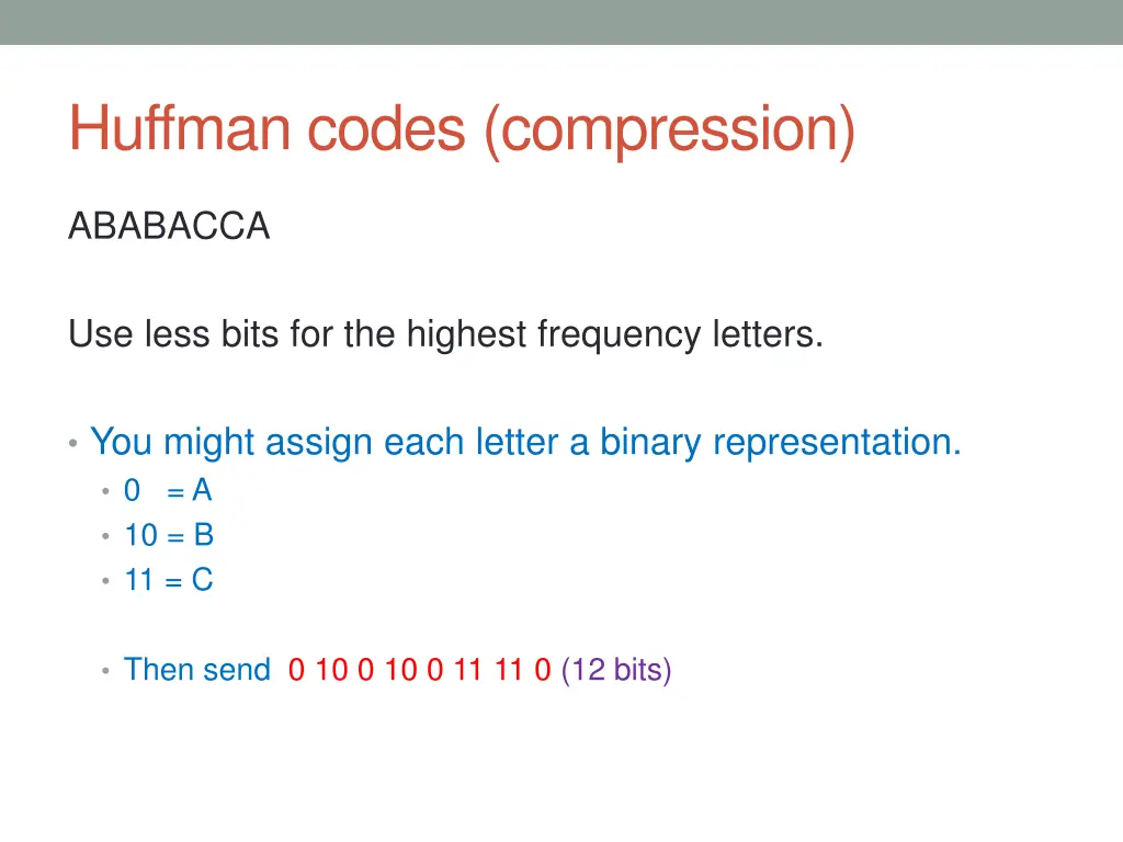 huffman codes compression