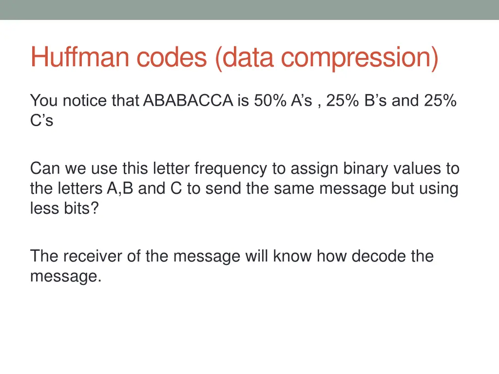 huffman codes data compression