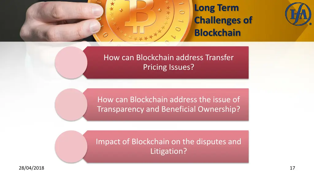 long term challenges of blockchain