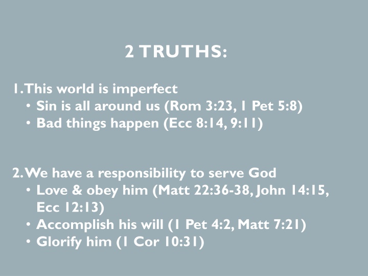 2 truths