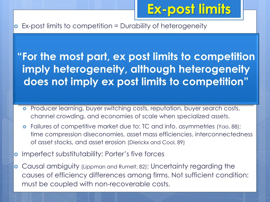 ex post limits 1