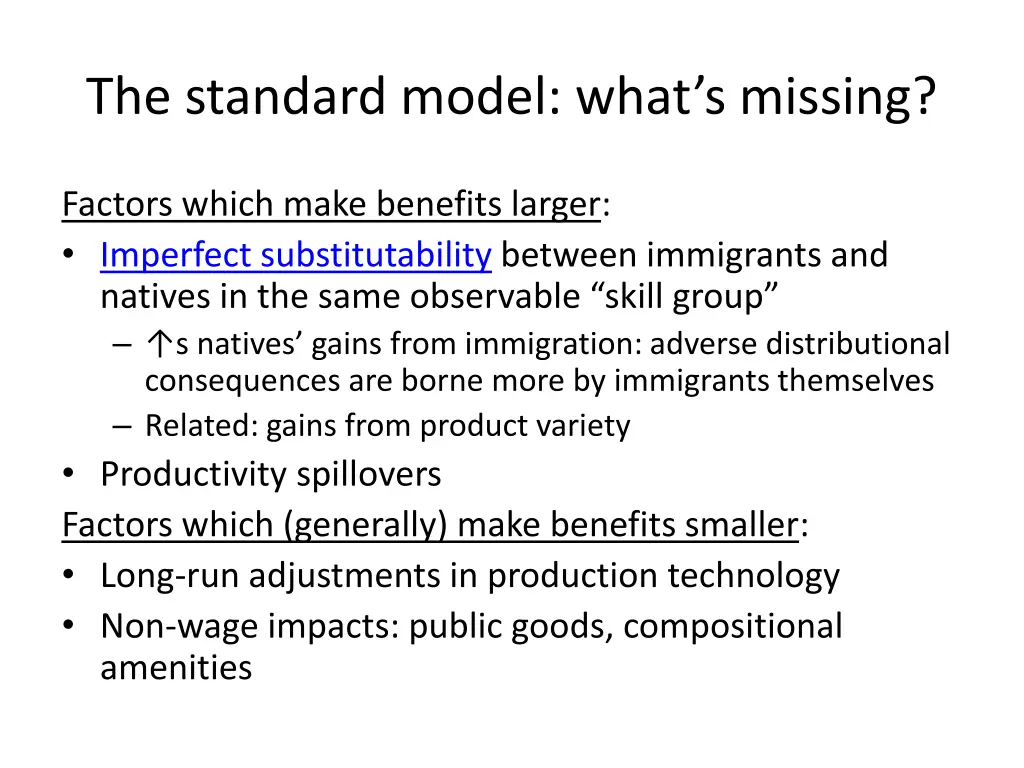 the standard model what s missing