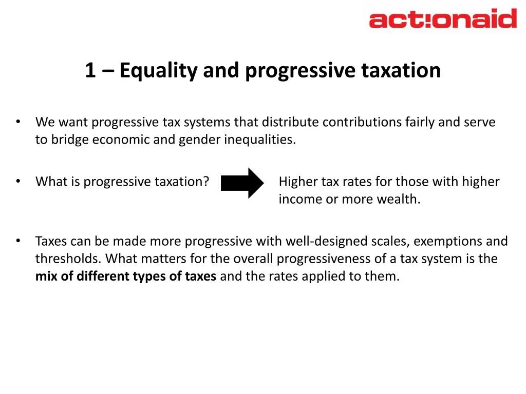 1 equality and progressive taxation