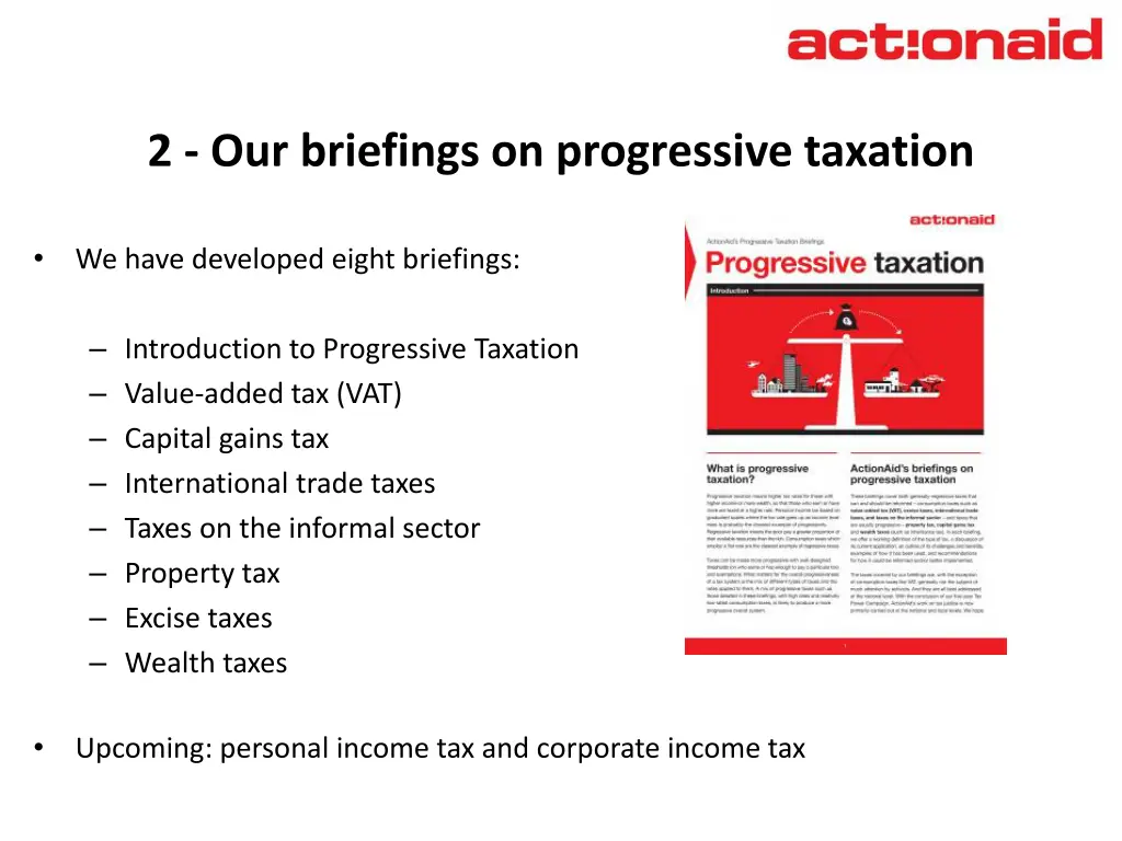 2 our briefings on progressive taxation