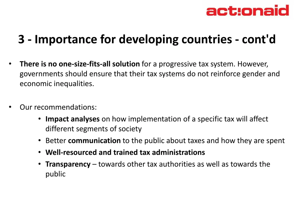 3 importance for developing countries cont d 1