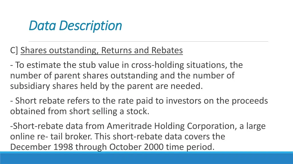 data description data description 2