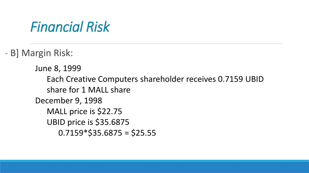 financial risk financial risk 2