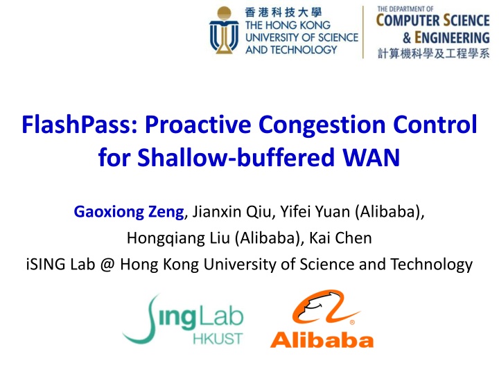 flashpass proactive congestion control