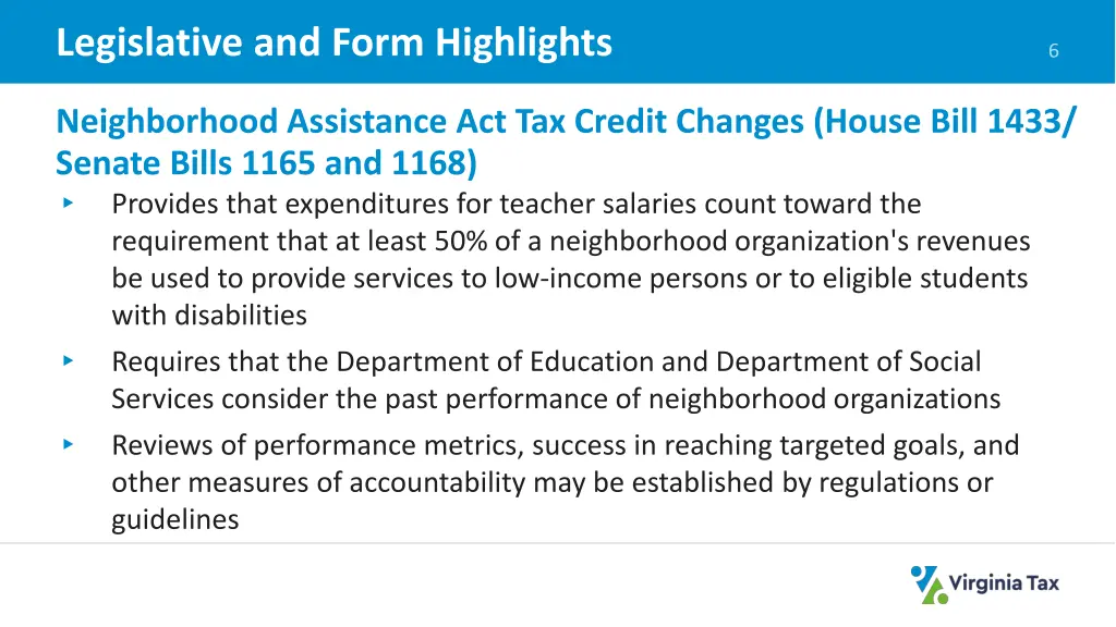 legislative and form highlights 4