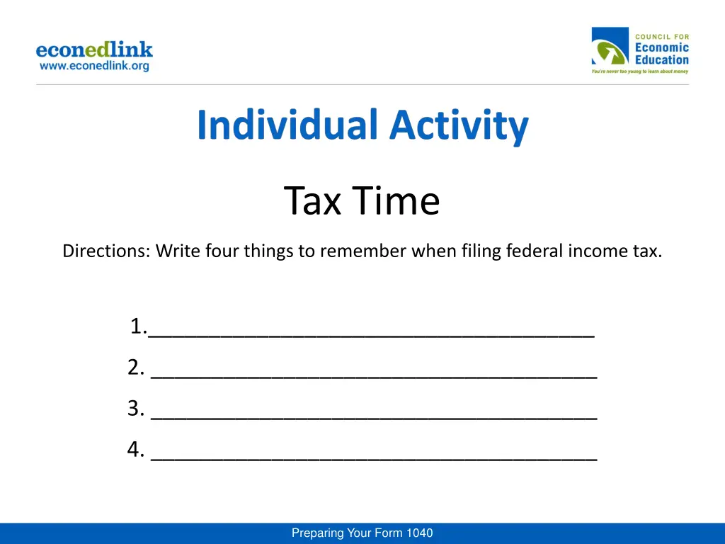 tax time