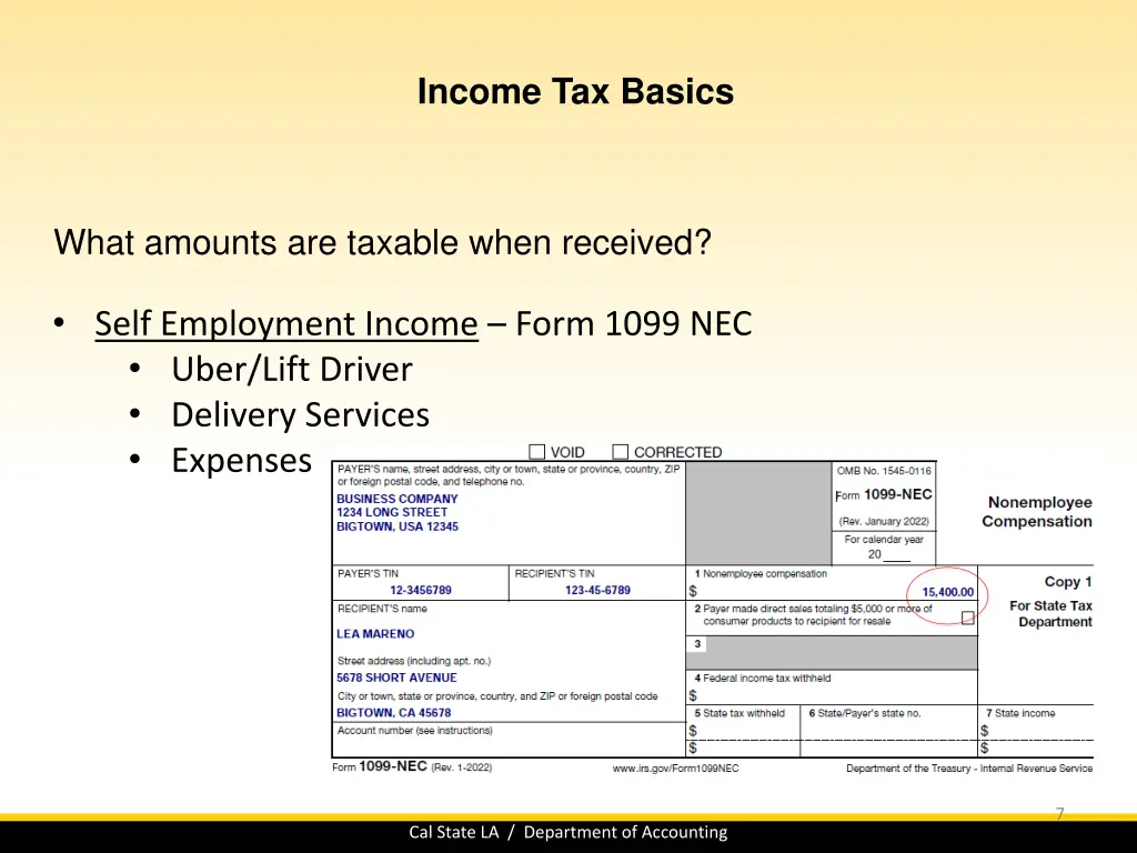 income tax basics 6