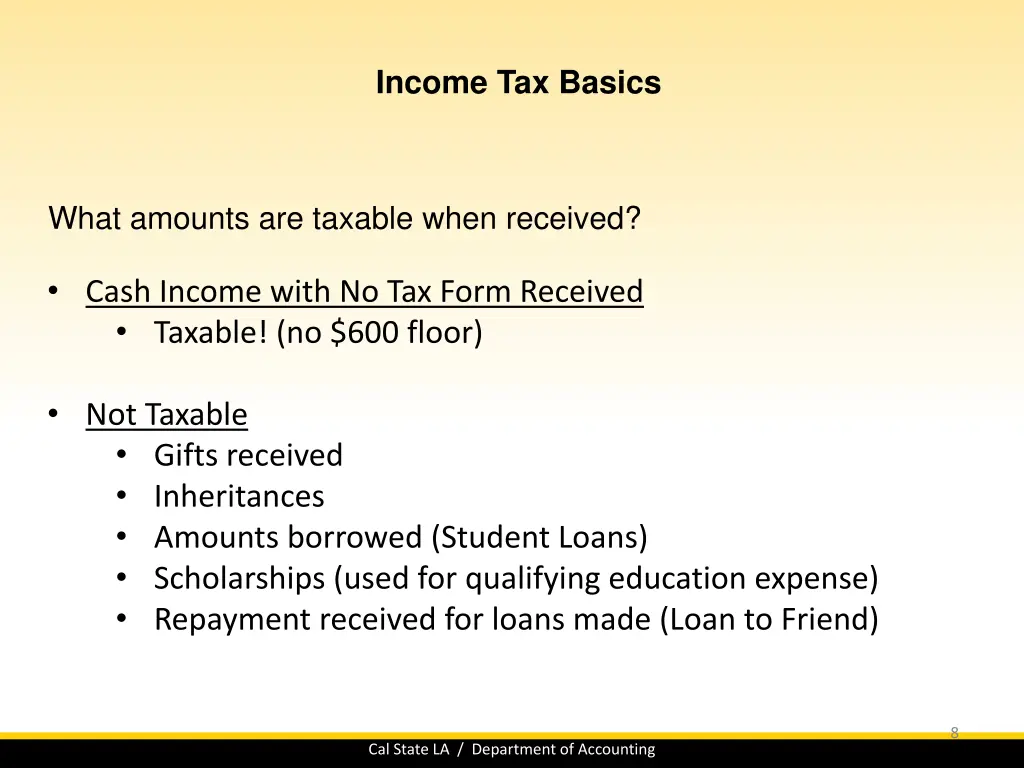 income tax basics 7