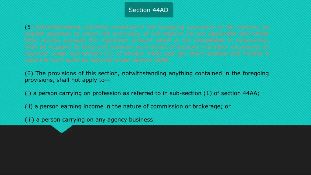 section 44ad 2