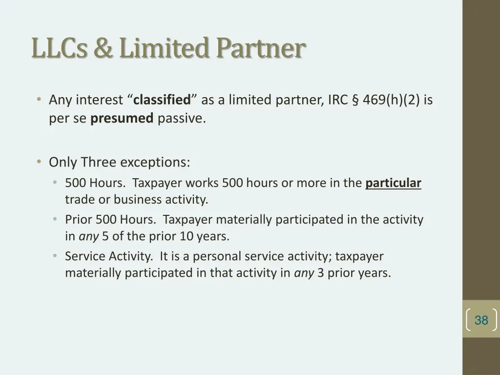 llcs limited partner 2