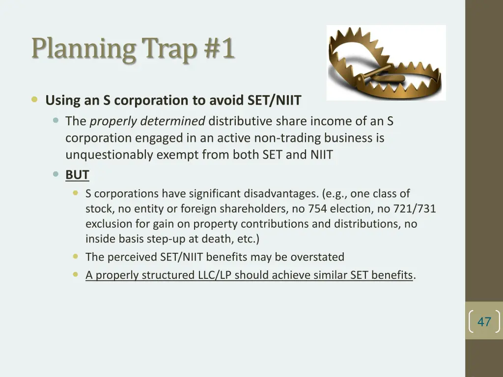 planning trap 1