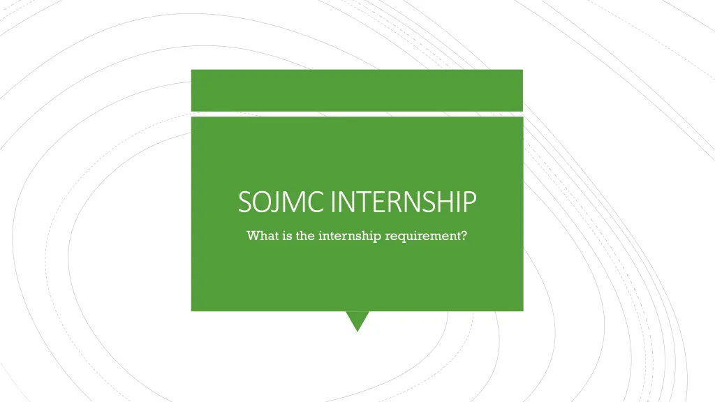 sojmc internship