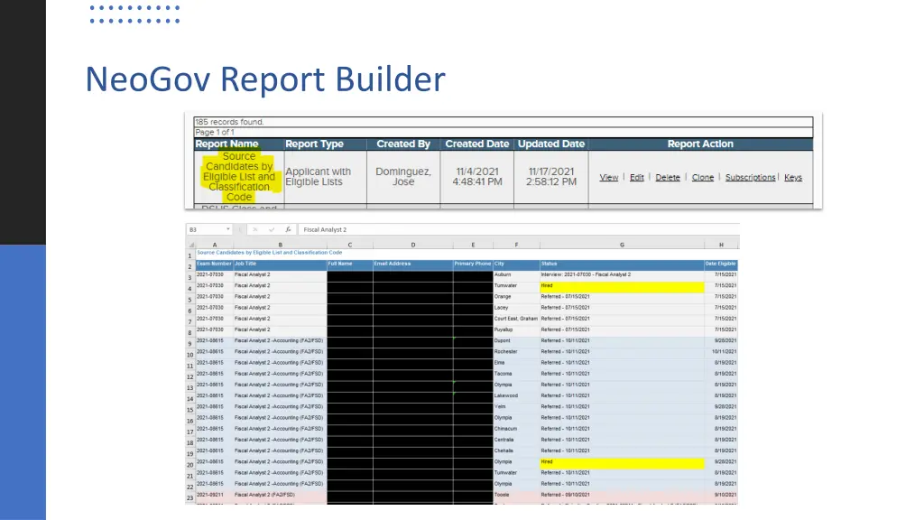 neogov report builder