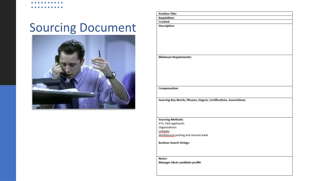 sourcing document