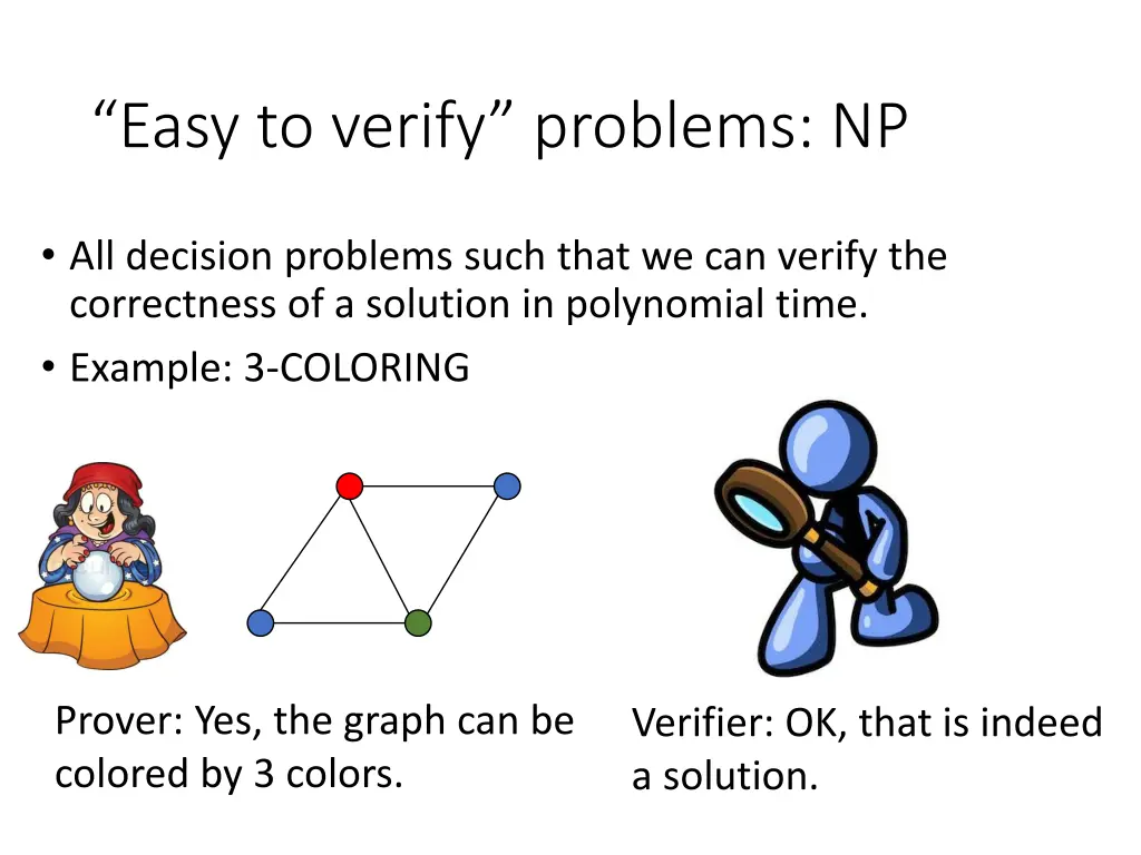 easy to verify problems np 1