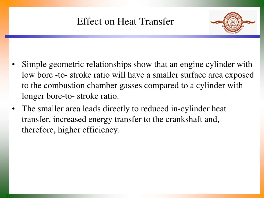 effect on heat transfer