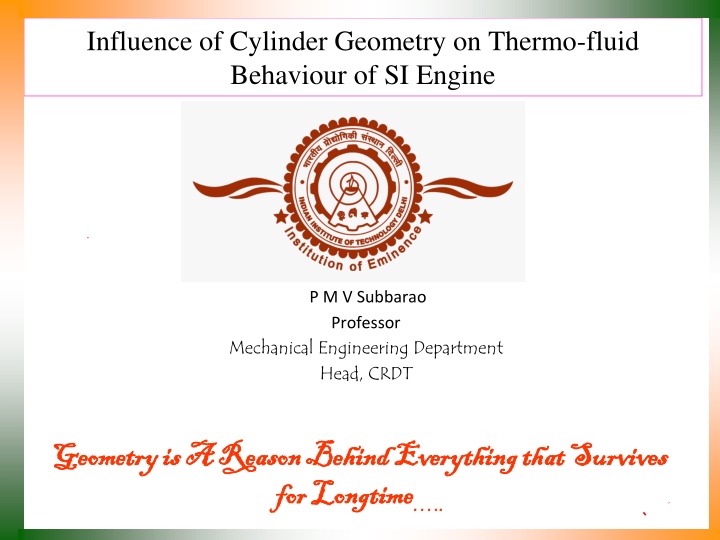 influence of cylinder geometry on thermo fluid