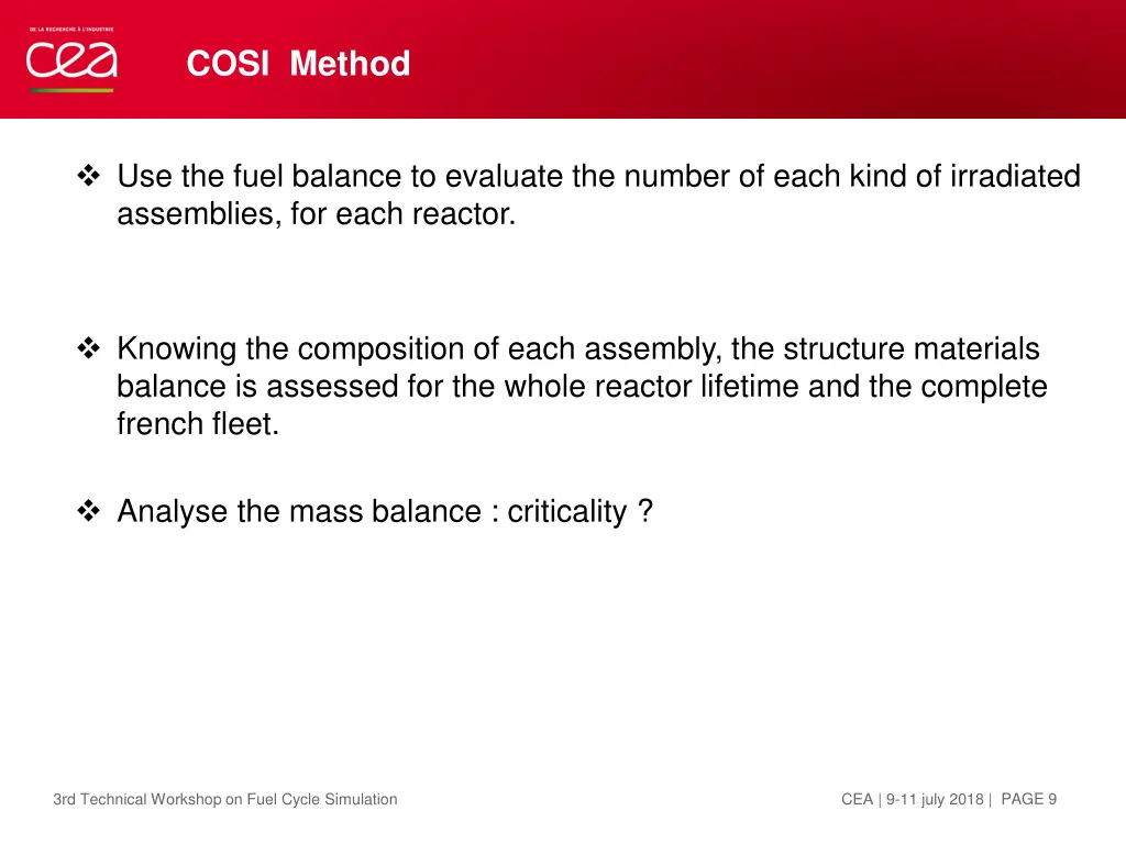 cosi method