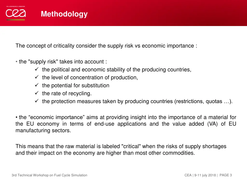 methodology