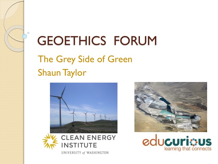 geoethics forum