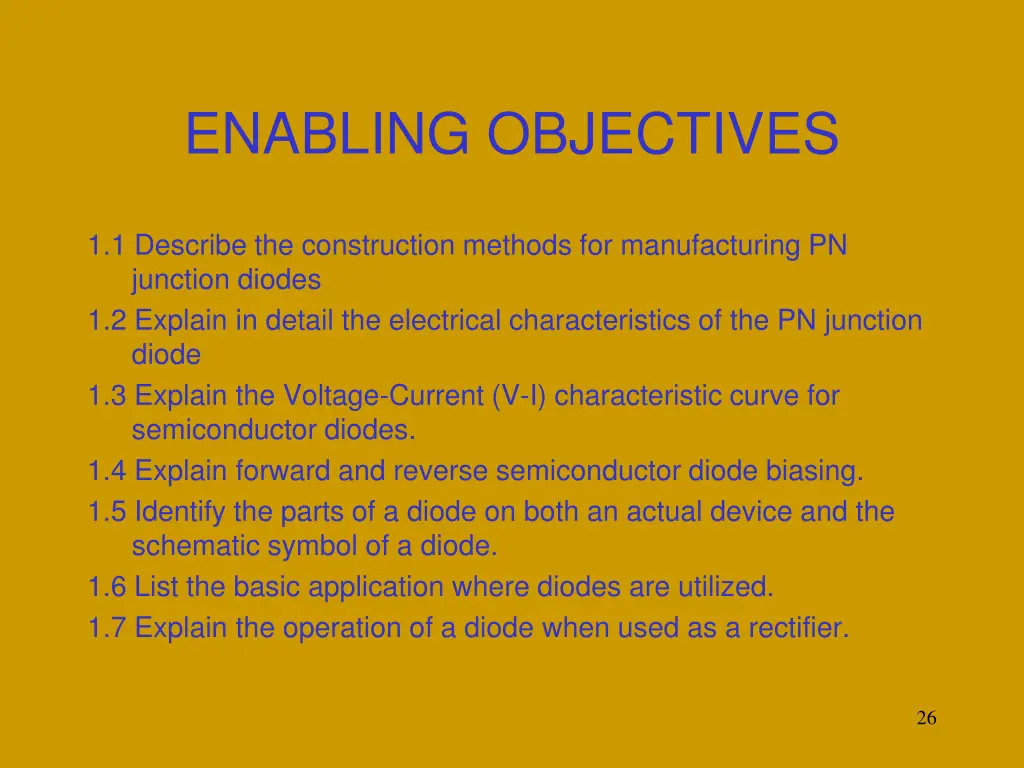 enabling objectives 1