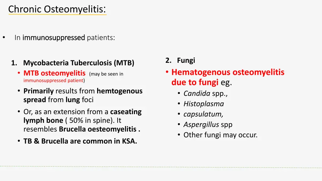 chronic osteomyelitis 2