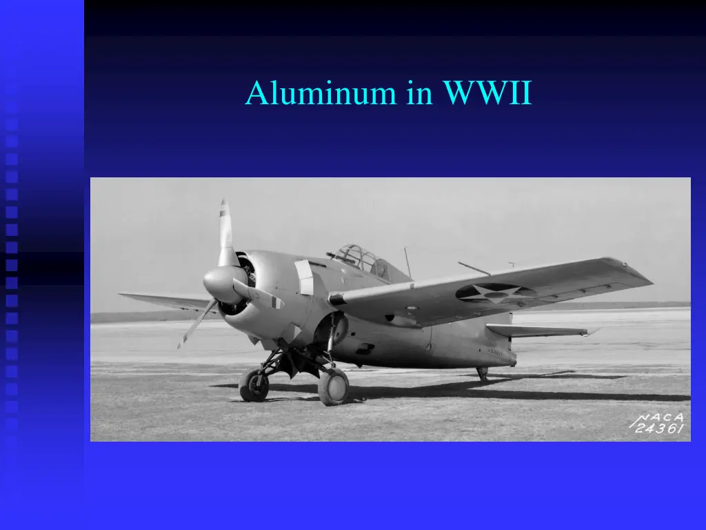 aluminum in wwii