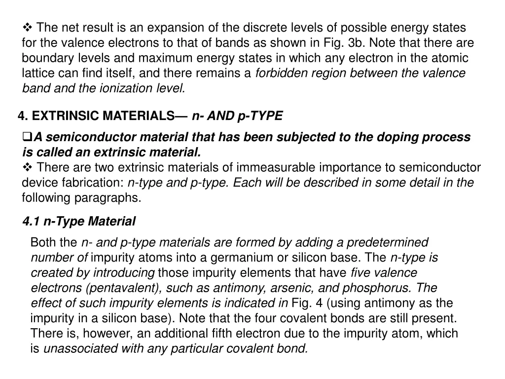 the net result is an expansion of the discrete