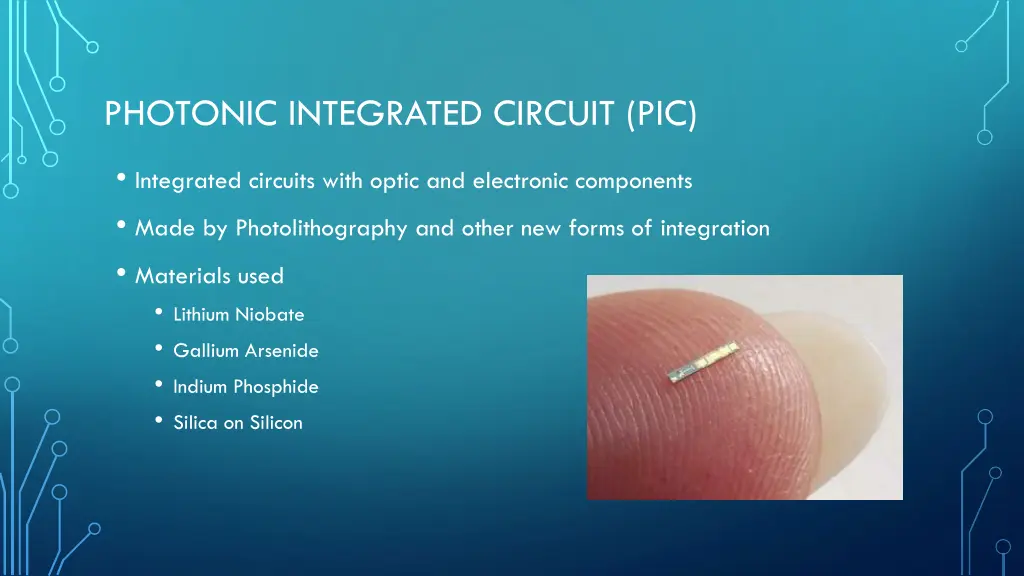 photonic integrated circuit pic